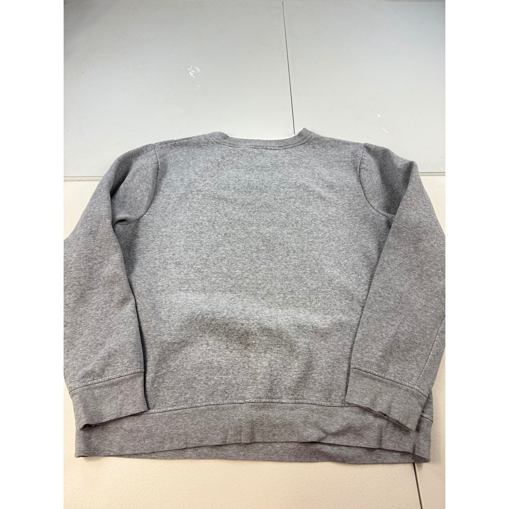 Speculation Womens Sweatshirt M Gray Pink Floral Embroidered Crewneck Pullover - Picture 6 of 7